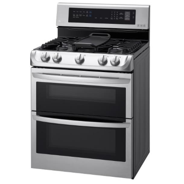LG Appliances LDG4315ST6.9 Cu. Ft. Gas Double Oven Range with ProBake